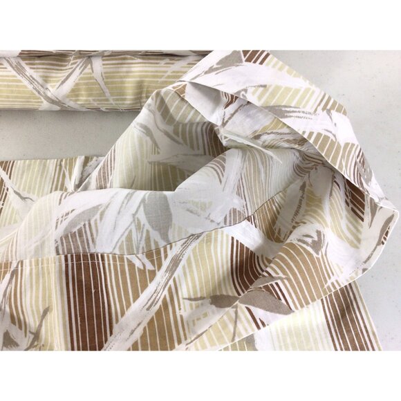 Vintage Mid Century Floral Sheet Set & Matching Pillowcases Full Size - Picture 2 of 5